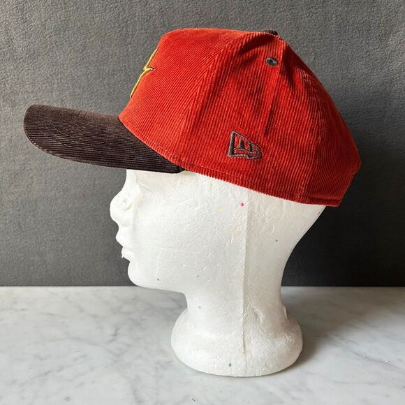 Houston Astros MLB Cap 35 Year Corduroy New Era 9FORTY - Snapback One Size Hat - Picture 5 of 11